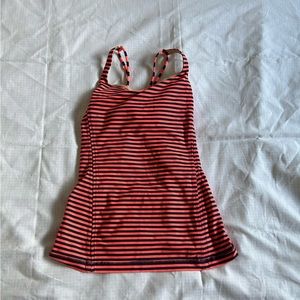 Lululemon Striped Tank Top